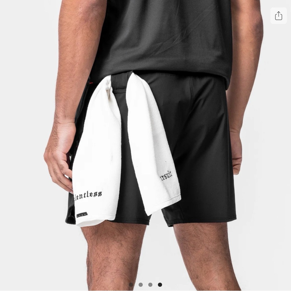 ASRV Men's Athletic Shorts Tetra-Lite 7”/ Gray, White, Black, Navy - Picture 5 of 5